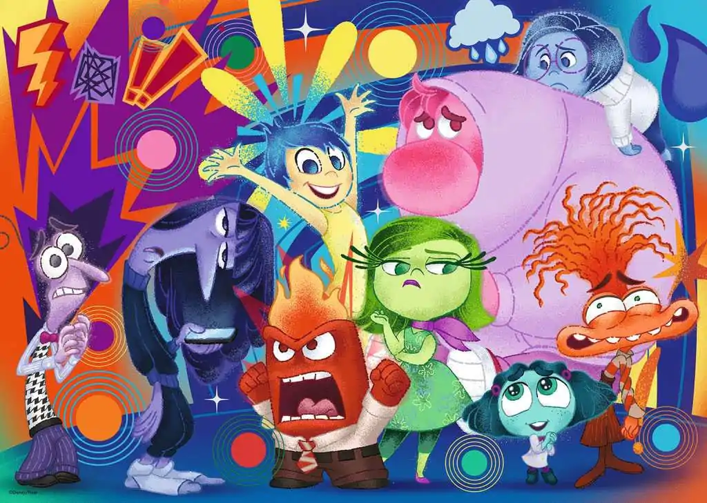 Inside Out 2 Puzzle Nové emoce v Headquarters (1000 dílků) fotografii produktu