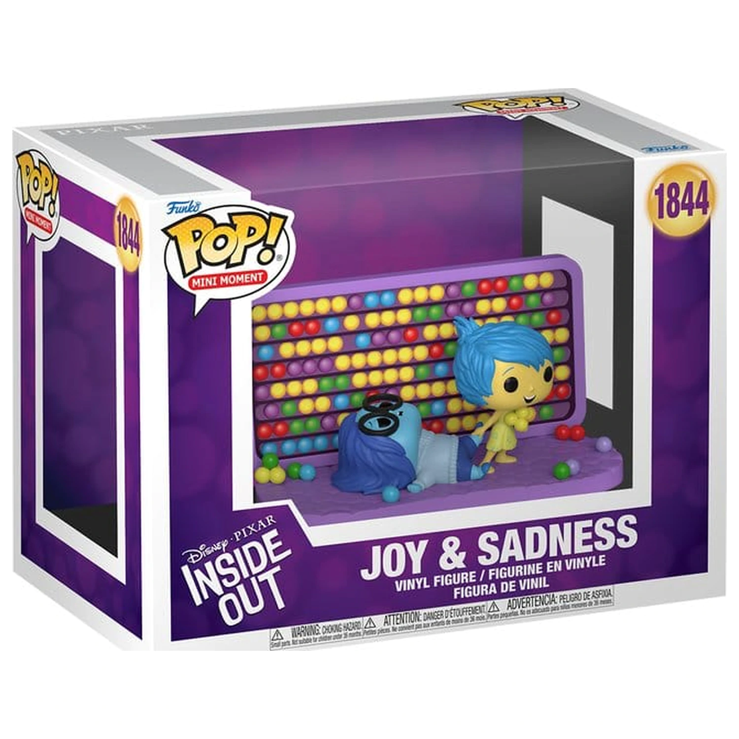 Inside Out Funko POP! Mini Moment Vinyl Figurka Joy & Sadness 9 cm fotografii produktu