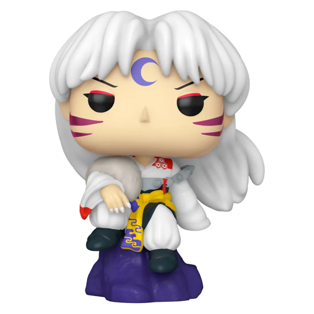 Inuyasha Funko POP! Plus Animation Vinylová figurka Sesshomaru (Sedící) 9 cm fotografii produktu