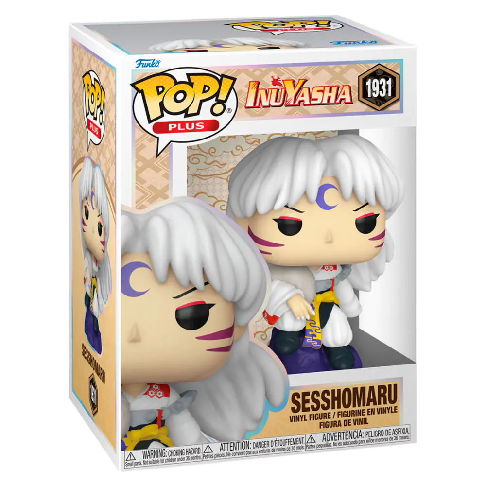 Inuyasha Funko POP! Plus Animation Vinylová figurka Sesshomaru (Sedící) 9 cm fotografii produktu