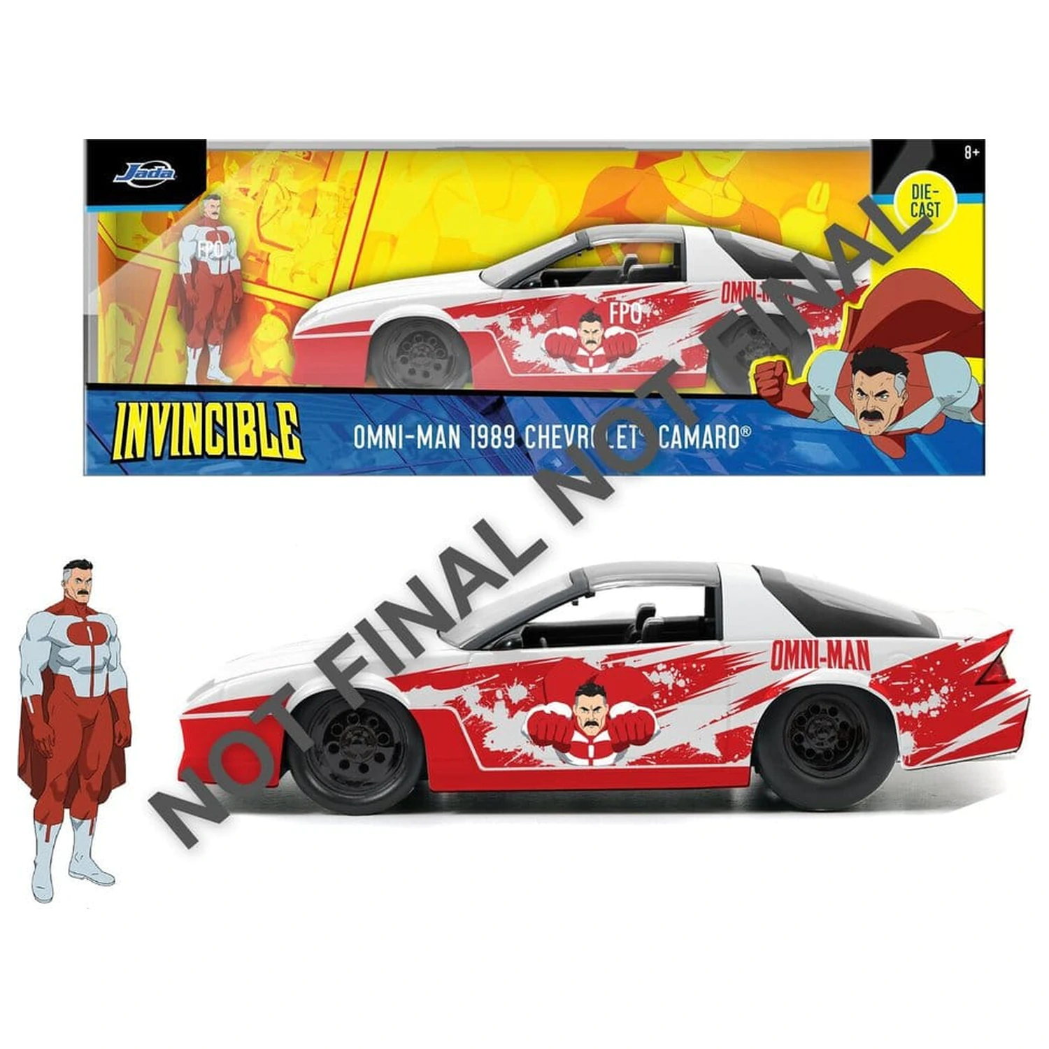 Invincible Kovový model 1/24 Omni-Man 1985 Chevrolet fotografii produktu