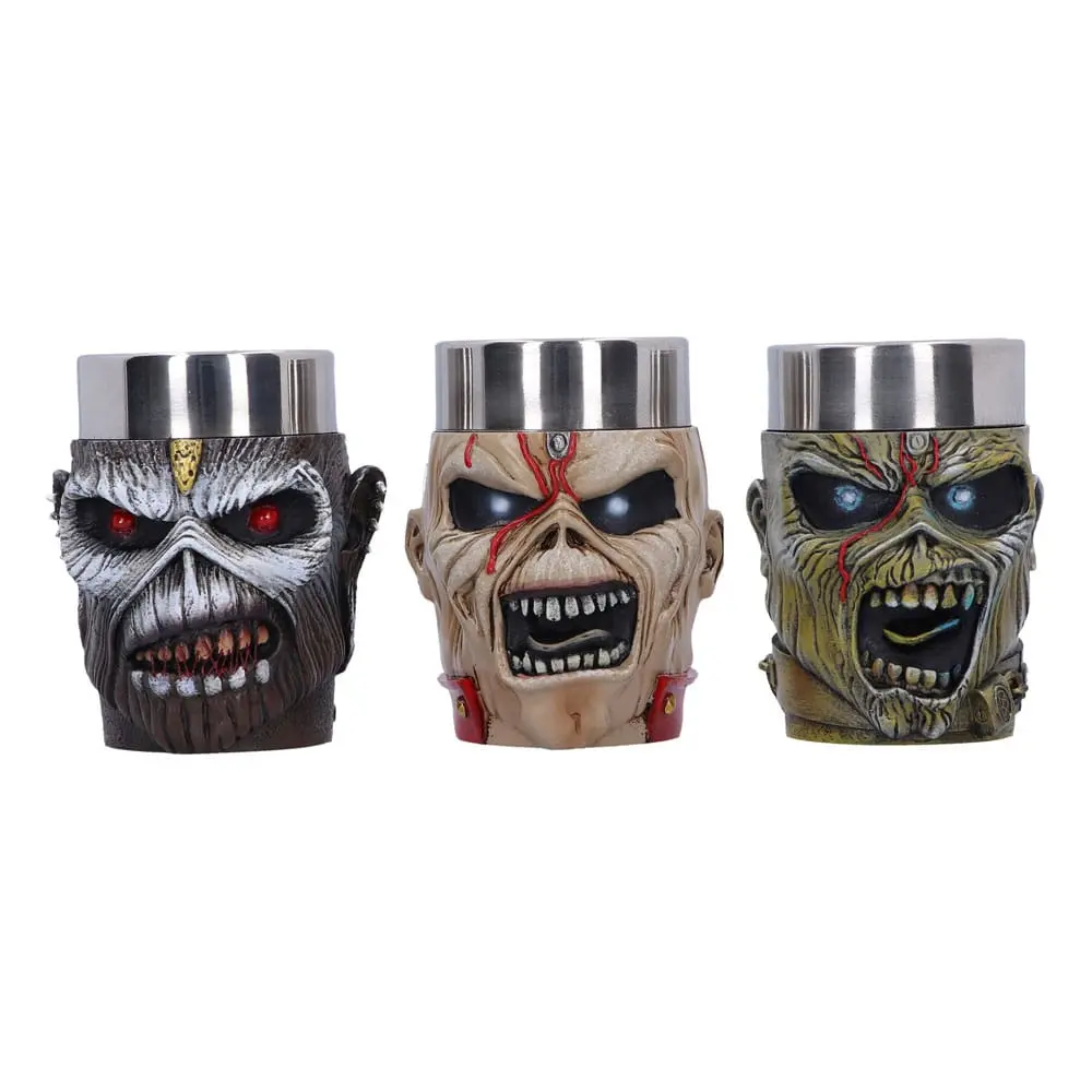 Iron Maiden Skleničky 3-Pack Eddie fotografii produktu