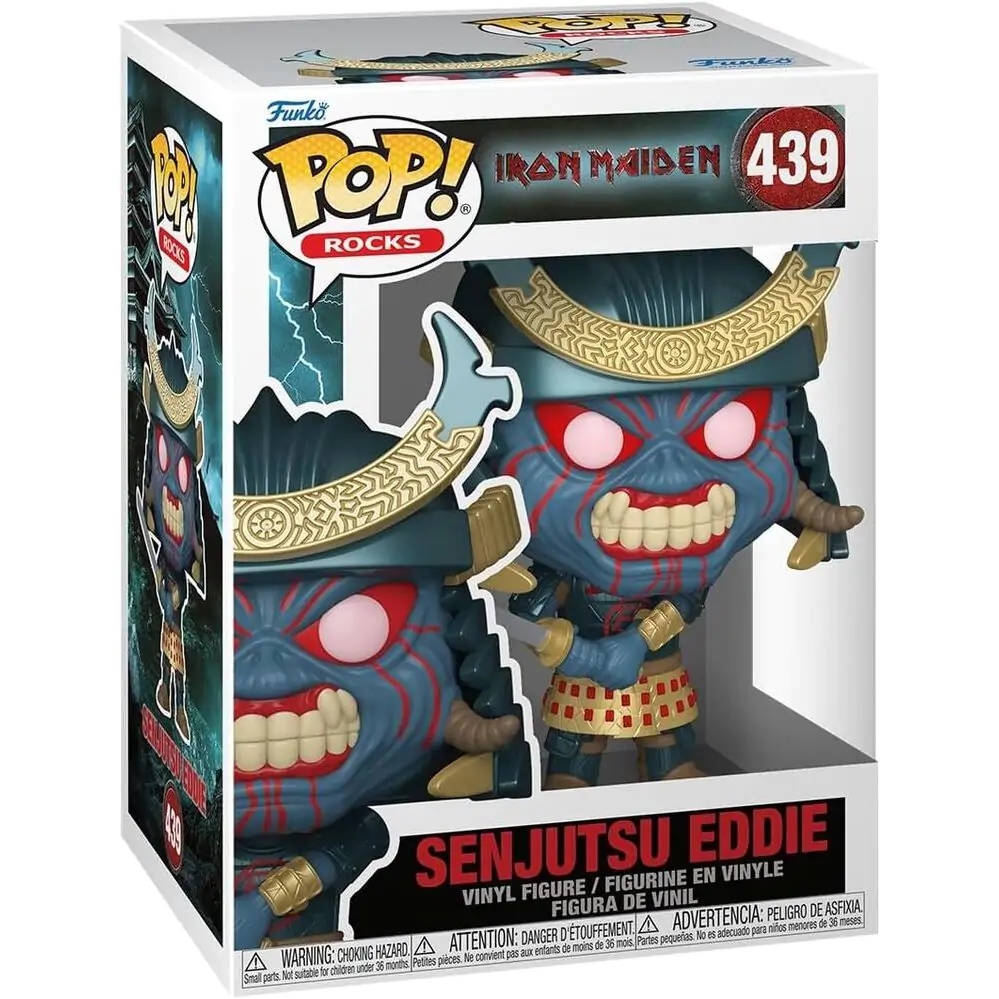 Iron Maiden Funko POP! Rocks vinylová figurka Senjutsu Eddie 9 cm fotografii produktu