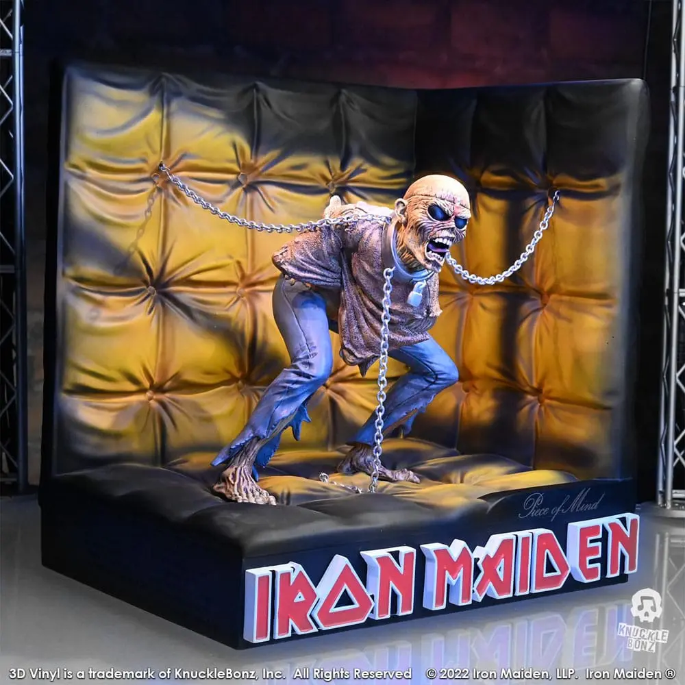 Iron Maiden 3D vinylová socha Piece of Mind 25 cm fotografii produktu