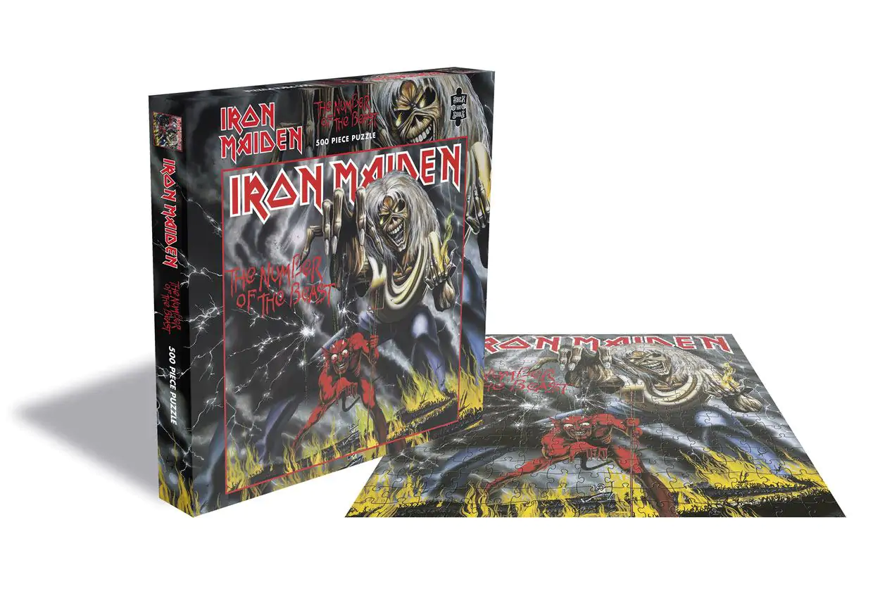 Iron Maiden Puzzle The Number of the Beast - Puzzle fotografii produktu