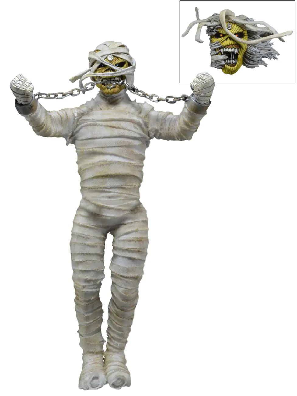 Iron Maiden Retro Akční Figurka Mummy Eddie 20 cm fotografii produktu