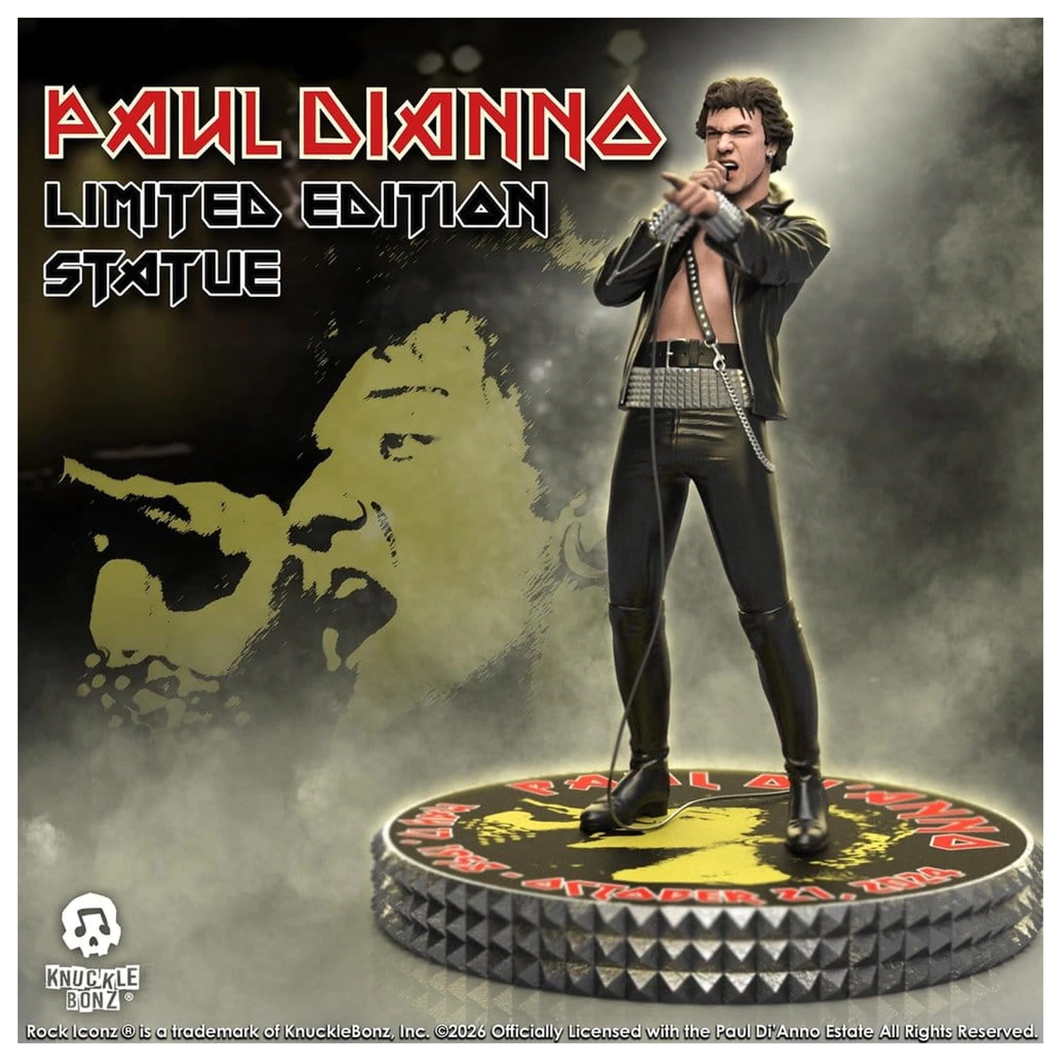 Soška Iron Maiden Rock Iconz Paul Di'Anno 20 cm fotografii produktu