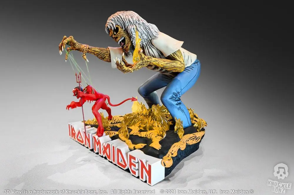Iron Maiden 3D vinylová socha The Number of the Beast 20 x 21 x 24 cm fotografii produktu