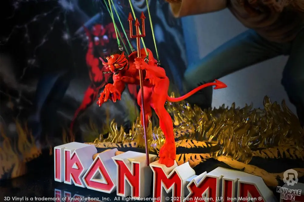 Iron Maiden 3D vinylová socha The Number of the Beast 20 x 21 x 24 cm fotografii produktu
