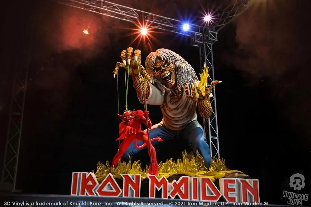 Iron Maiden 3D vinylová socha The Number of the Beast 20 x 21 x 24 cm fotografii produktu