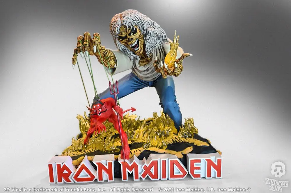 Iron Maiden 3D vinylová socha The Number of the Beast 20 x 21 x 24 cm fotografii produktu