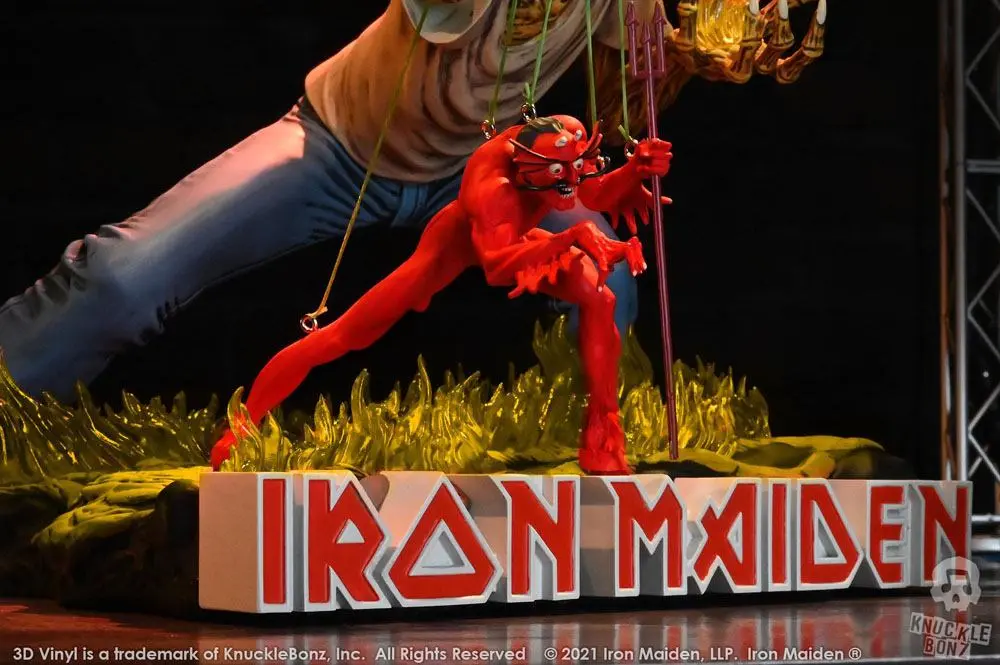 Iron Maiden 3D vinylová socha The Number of the Beast 20 x 21 x 24 cm fotografii produktu