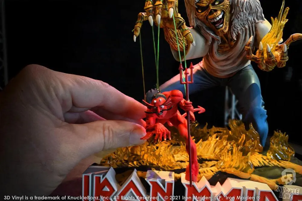 Iron Maiden 3D vinylová socha The Number of the Beast 20 x 21 x 24 cm fotografii produktu