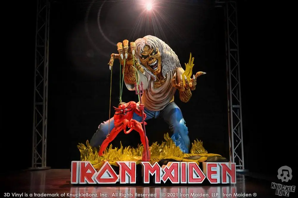 Iron Maiden 3D vinylová socha The Number of the Beast 20 x 21 x 24 cm fotografii produktu