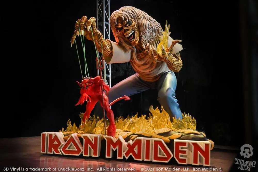 Iron Maiden 3D vinylová socha The Number of the Beast 20 x 21 x 24 cm fotografii produktu