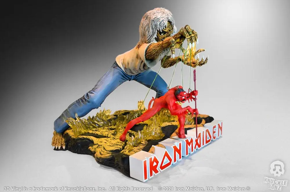 Iron Maiden 3D vinylová socha The Number of the Beast 20 x 21 x 24 cm fotografii produktu
