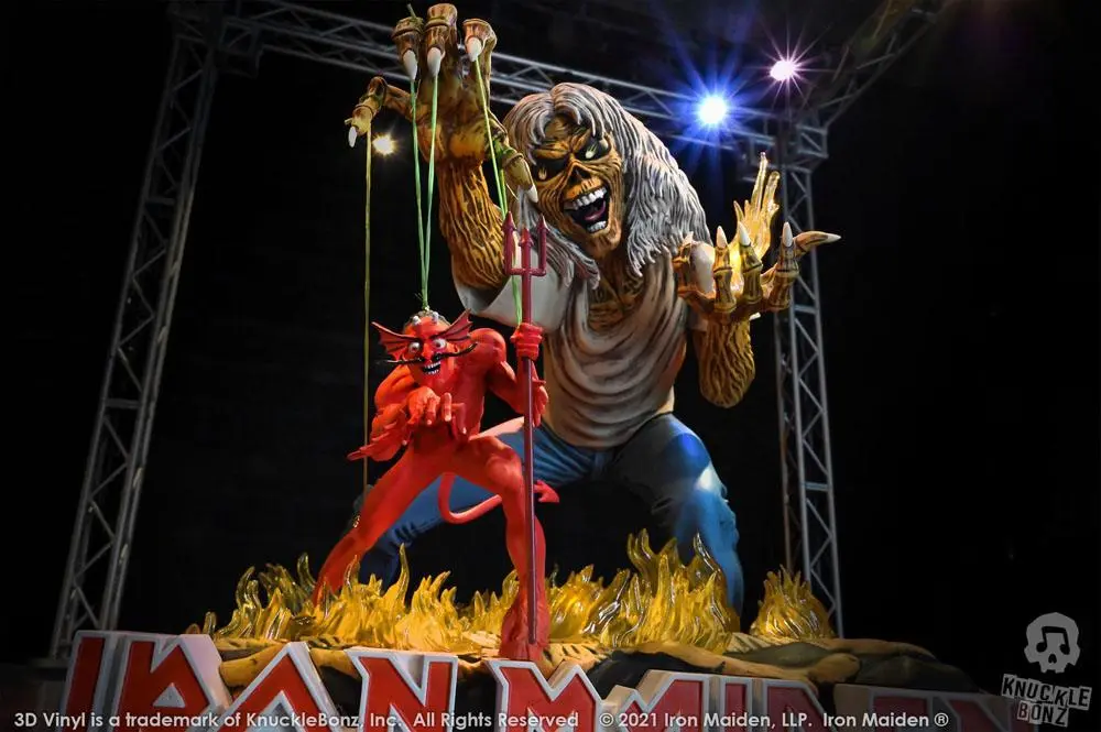 Iron Maiden 3D vinylová socha The Number of the Beast 20 x 21 x 24 cm fotografii produktu