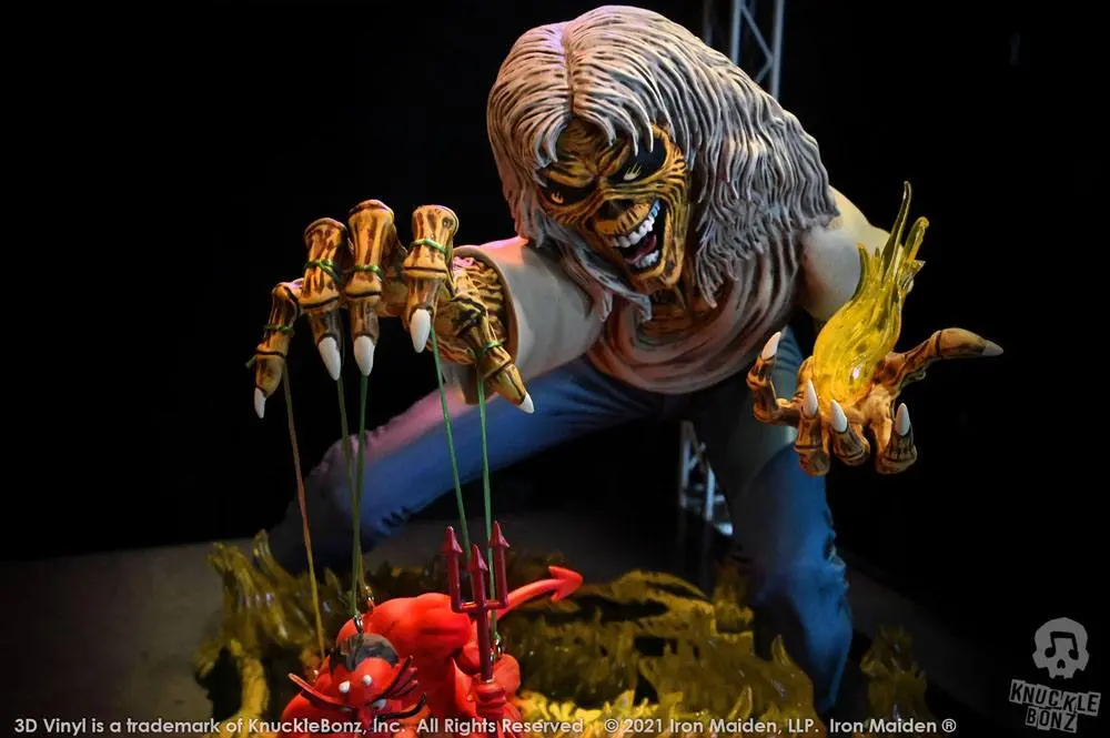 Iron Maiden 3D vinylová socha The Number of the Beast 20 x 21 x 24 cm fotografii produktu