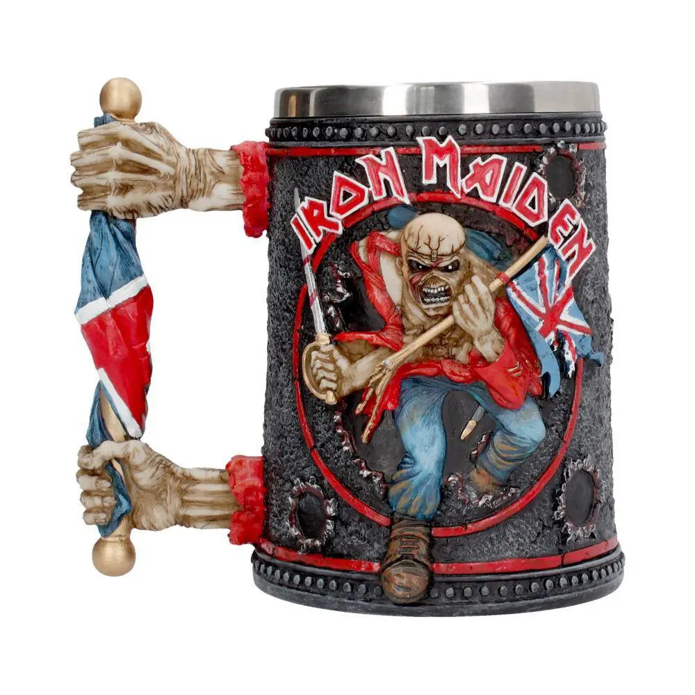 Iron Maiden Tankard Trooper - Korbel fotografii produktu