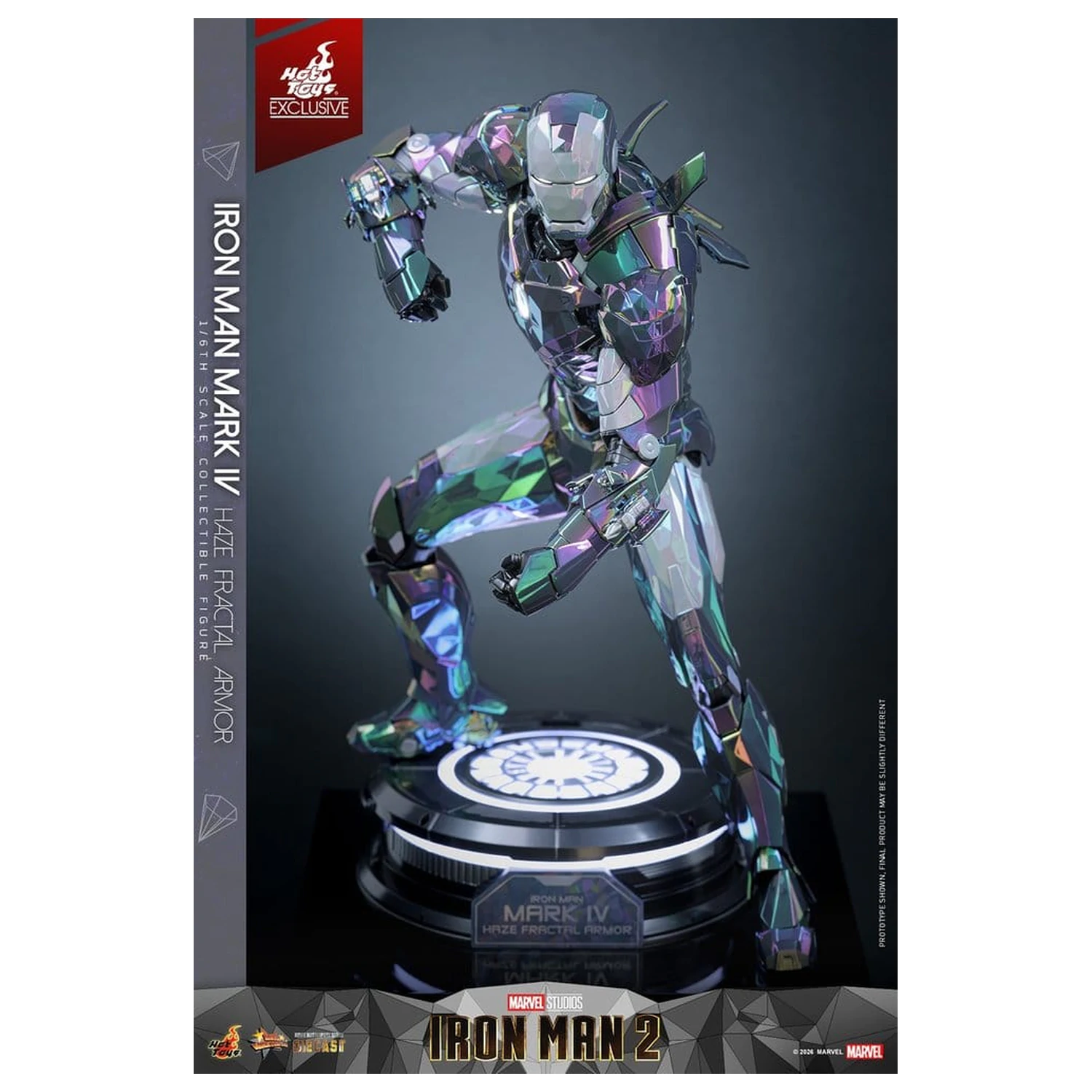 Iron Man 2 akční figurka 1/6 Iron Man Mark IV (Haze Fractal Armor) 33 cm fotografii produktu
