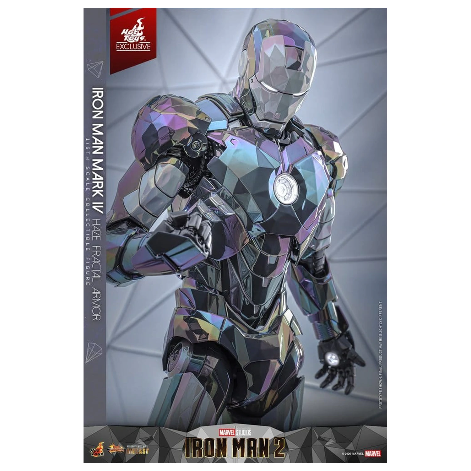 Iron Man 2 akční figurka 1/6 Iron Man Mark IV (Haze Fractal Armor) 33 cm fotografii produktu