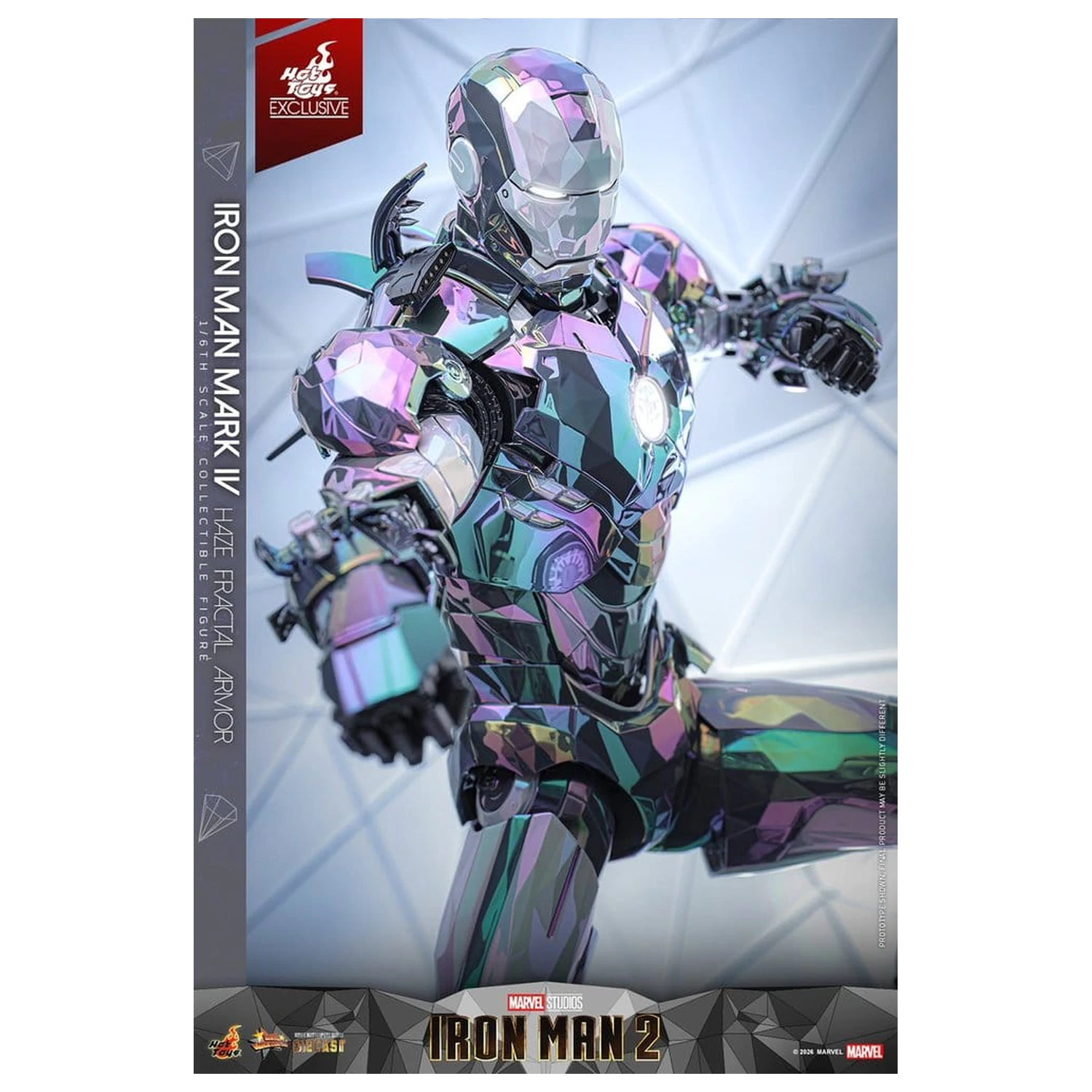 Iron Man 2 akční figurka 1/6 Iron Man Mark IV (Haze Fractal Armor) 33 cm fotografii produktu
