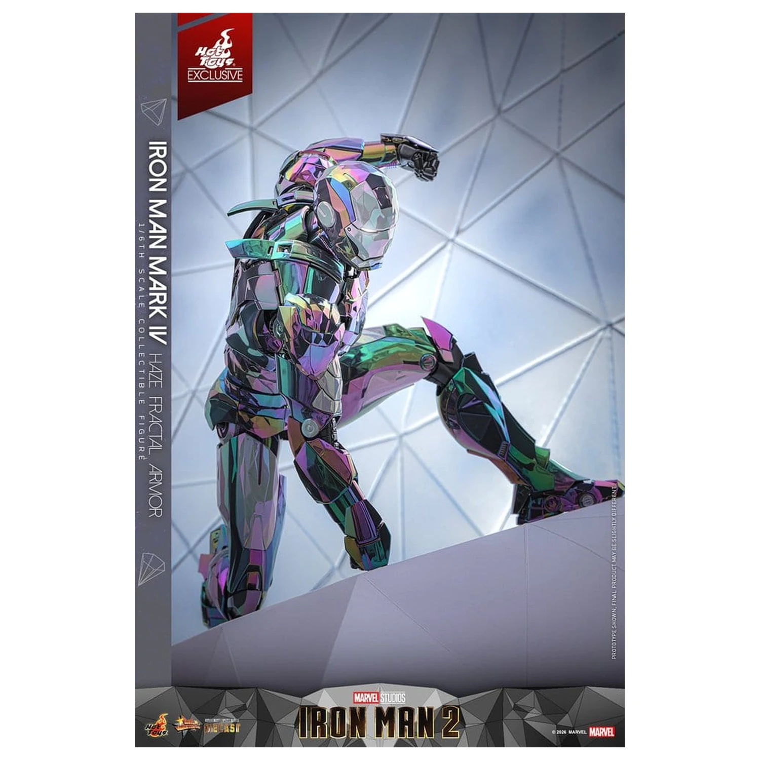 Iron Man 2 akční figurka 1/6 Iron Man Mark IV (Haze Fractal Armor) 33 cm fotografii produktu
