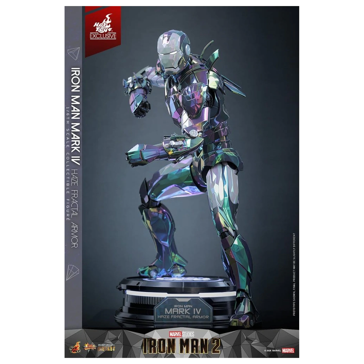 Iron Man 2 akční figurka 1/6 Iron Man Mark IV (Haze Fractal Armor) 33 cm fotografii produktu
