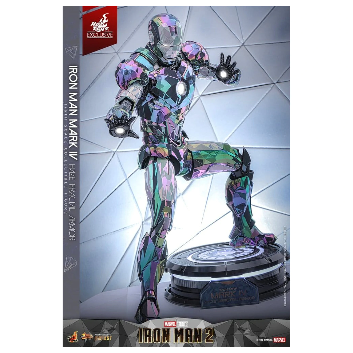 Iron Man 2 akční figurka 1/6 Iron Man Mark IV (Haze Fractal Armor) 33 cm fotografii produktu