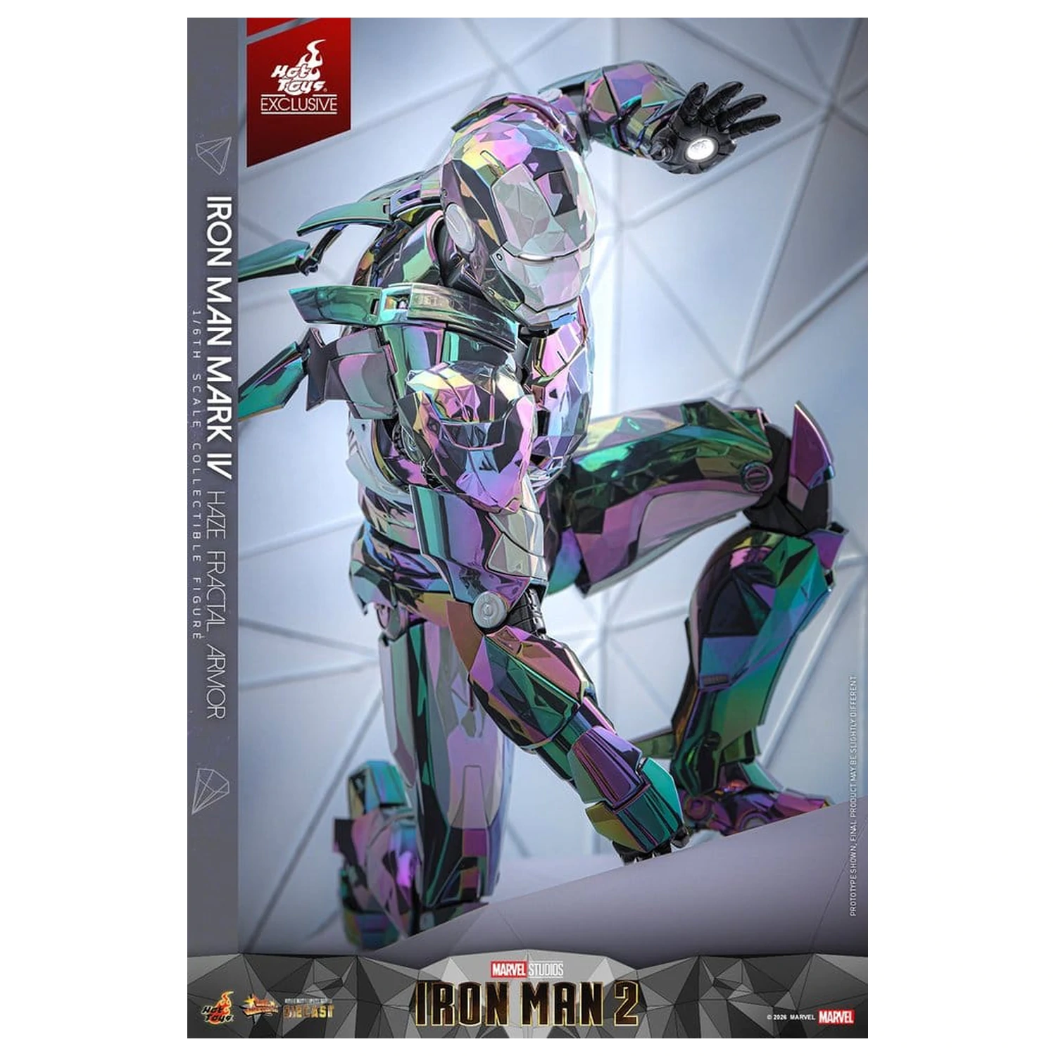 Iron Man 2 akční figurka 1/6 Iron Man Mark IV (Haze Fractal Armor) 33 cm fotografii produktu