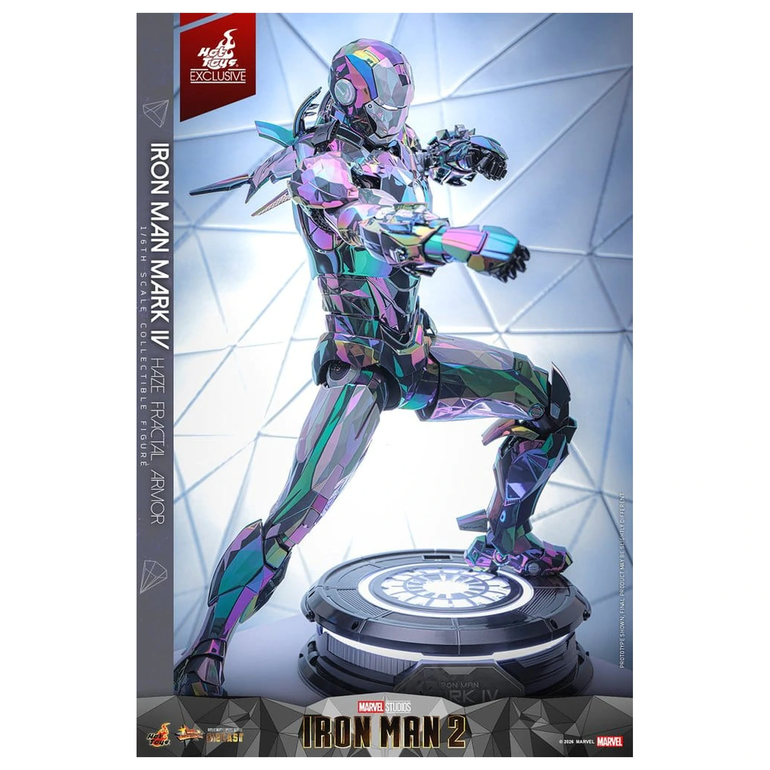 Iron Man 2 akční figurka 1/6 Iron Man Mark IV (Haze Fractal Armor) 33 cm fotografii produktu