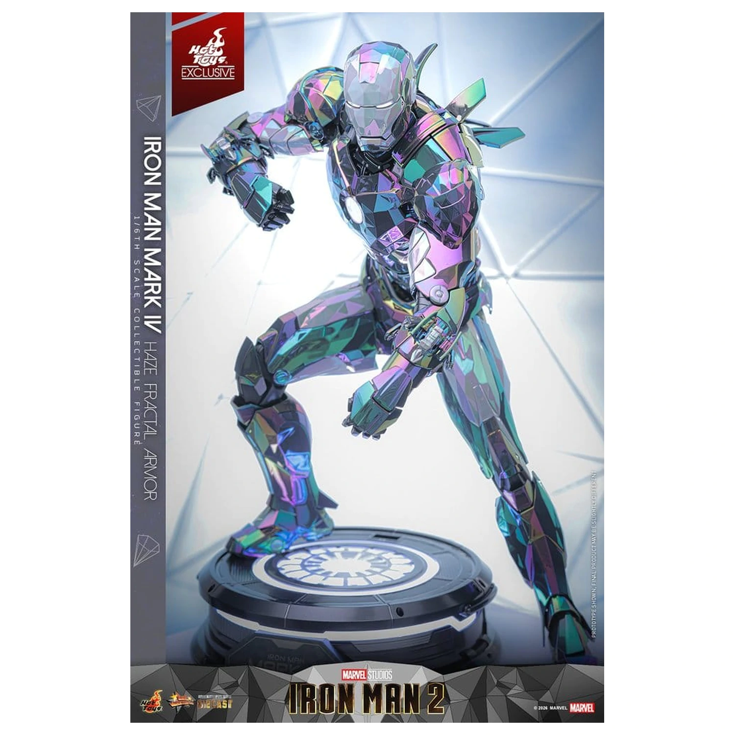 Iron Man 2 akční figurka 1/6 Iron Man Mark IV (Haze Fractal Armor) 33 cm fotografii produktu