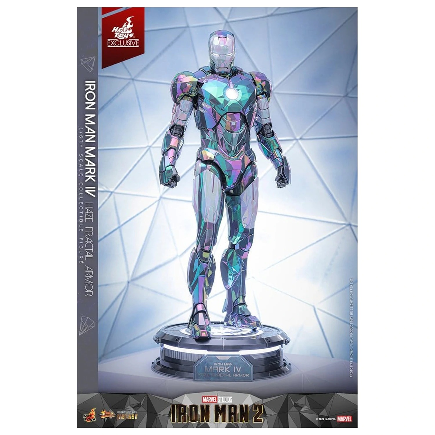 Iron Man 2 akční figurka 1/6 Iron Man Mark IV (Haze Fractal Armor) 33 cm fotografii produktu