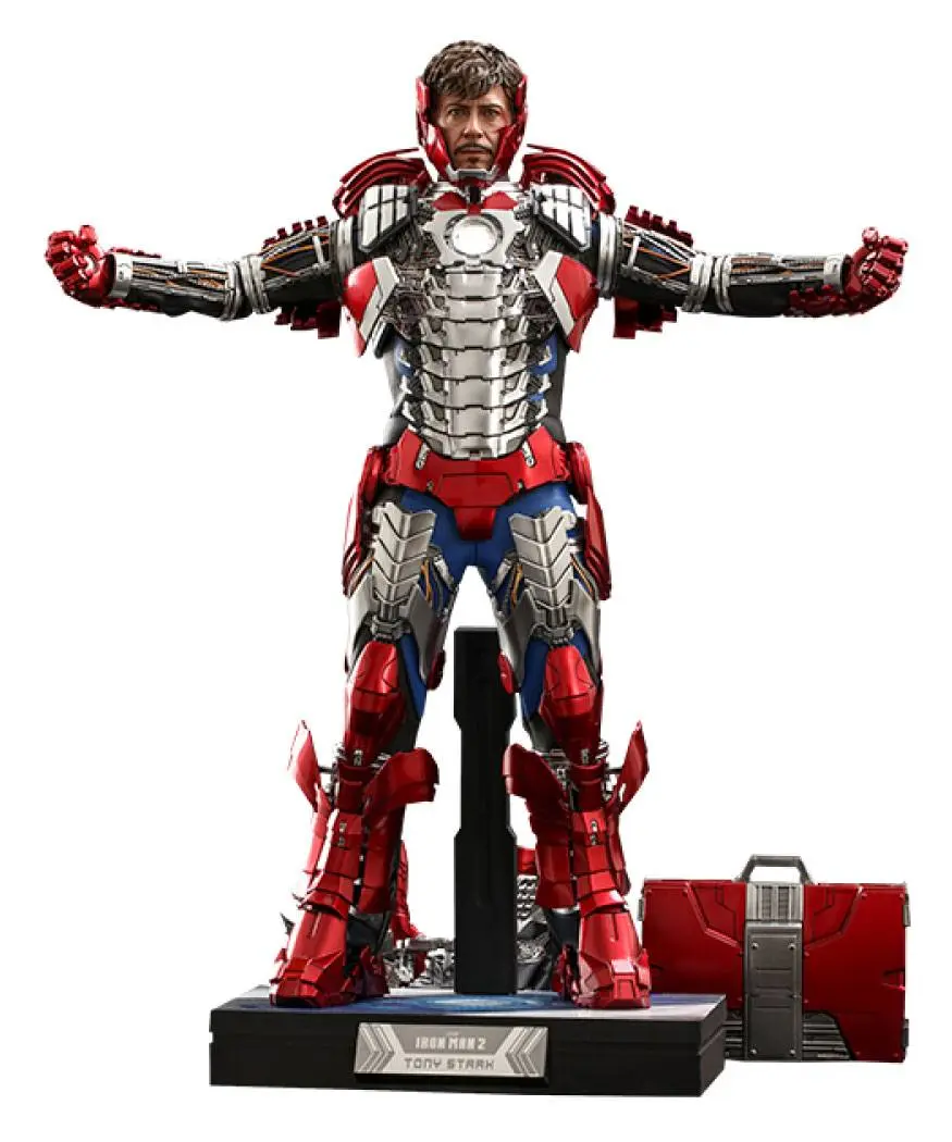 Iron Man 2 Movie Masterpiece akční figurka 1/6 Tony Stark (Mark V Suit Up Version) Deluxe 31 cm fotografii produktu