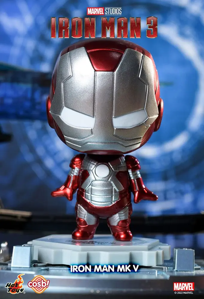 Iron Man 3 Cosbi Mini figurka Iron Man Mark 5 8 cm fotografii produktu