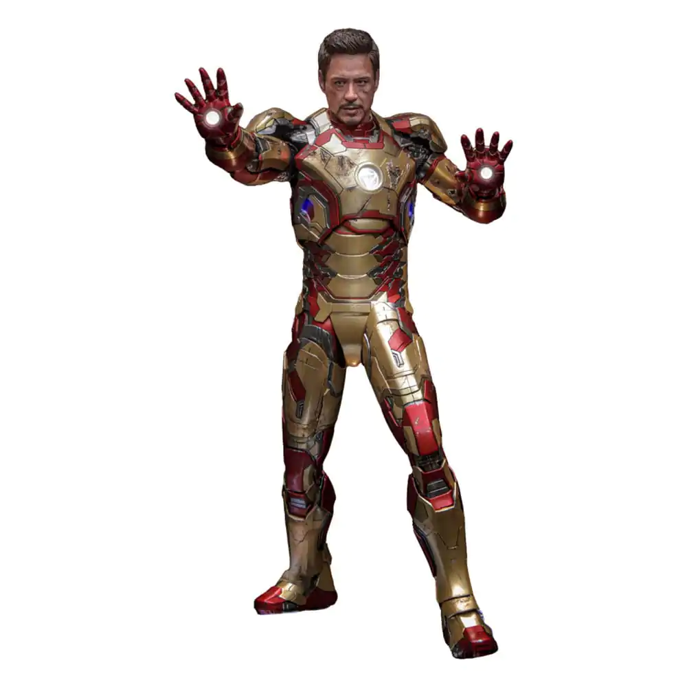 Iron Man 3 Movie Masterpiece Diecast akční figurka 1/6 Iron Man Mark XLII (2.0) Deluxe 32 cm fotografii produktu