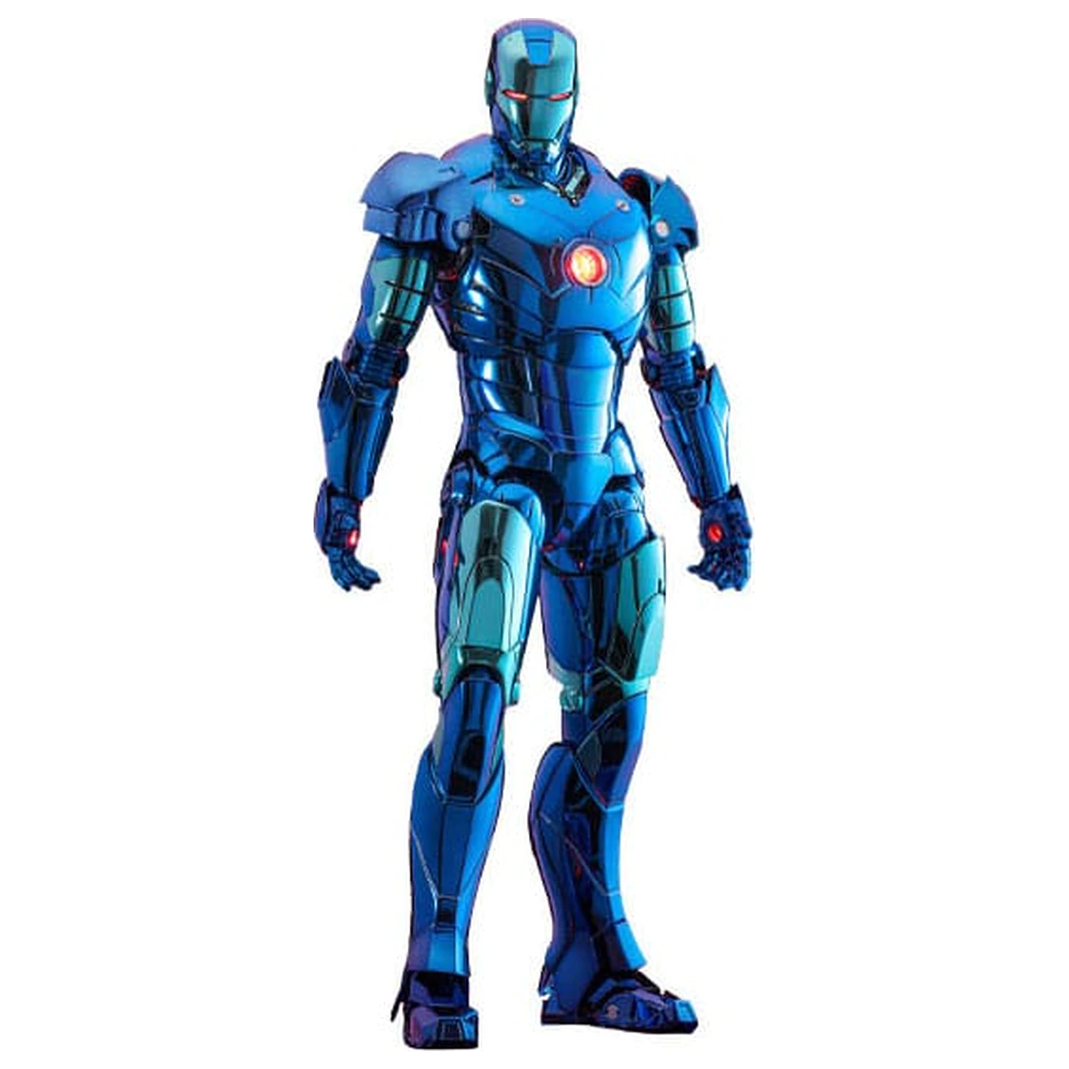 Iron Man Movie Masterpiece Diecast akční figurka 1/6 Iron Man Mark III (Stealth Mode Ver.) 2.0 Hot Toys Exclusive 33 cm fotografii produktu