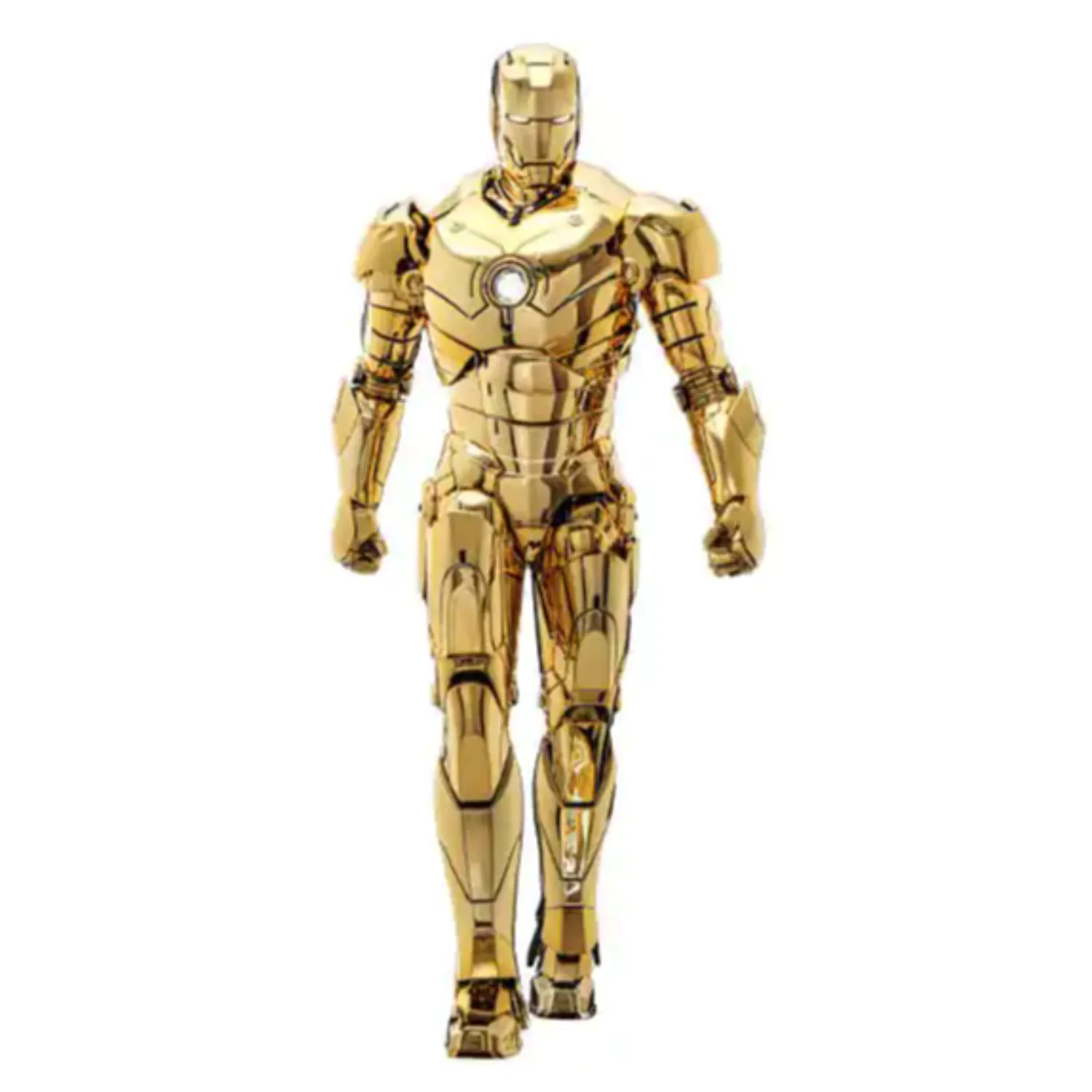 Iron Man Movie Masterpiece Diecast Akční figurka 1/6 Iron Man Mark III (Gold Color Version) Hot Toys Exclusive 33 cm fotografii produktu