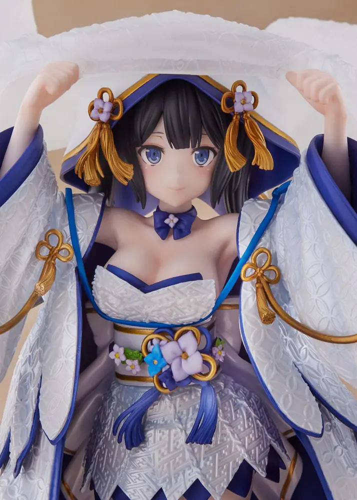 Je špatné se pokoušet sbalit holky v dungeonu? PVC socha 1/7 Hestia Shiromuku 28 cm fotografii produktu