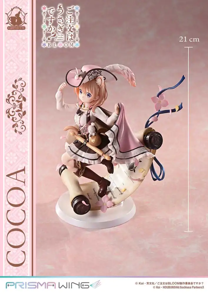 Is the Order a Rabbit? Bloom Prisma Wing PVC Socha 1/7 Cocoa 21 cm fotografii produktu