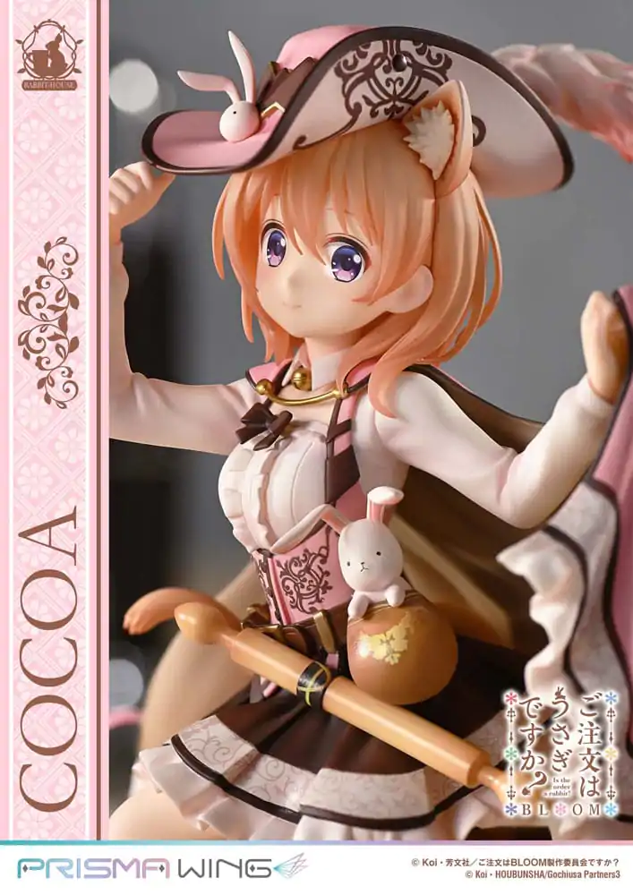 Is the Order a Rabbit? Bloom Prisma Wing PVC Socha 1/7 Cocoa 21 cm fotografii produktu