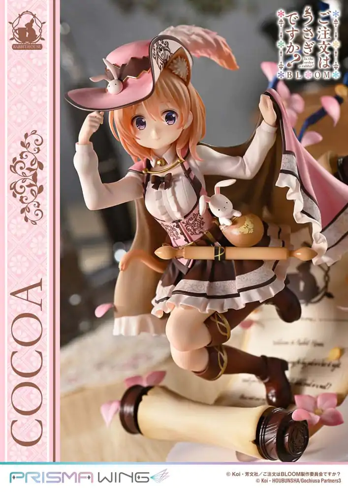 Is the Order a Rabbit? Bloom Prisma Wing PVC Socha 1/7 Cocoa 21 cm fotografii produktu
