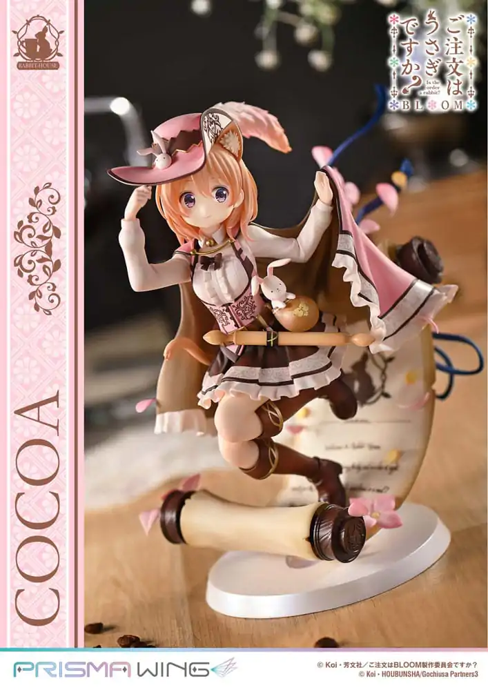 Is the Order a Rabbit? Bloom Prisma Wing PVC Socha 1/7 Cocoa 21 cm fotografii produktu