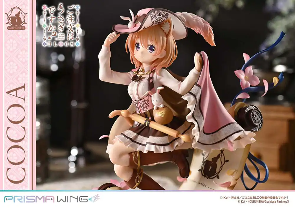 Is the Order a Rabbit? Bloom Prisma Wing PVC Socha 1/7 Cocoa 21 cm fotografii produktu