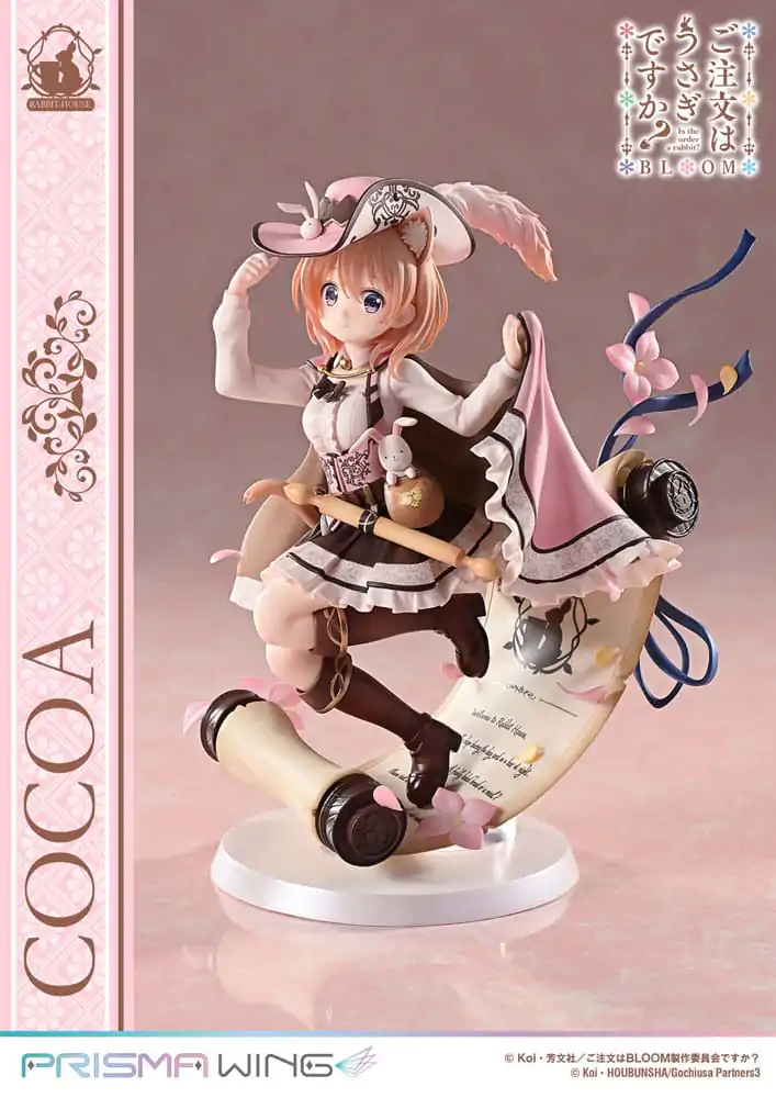 Is the Order a Rabbit? Bloom Prisma Wing PVC Socha 1/7 Cocoa 21 cm fotografii produktu