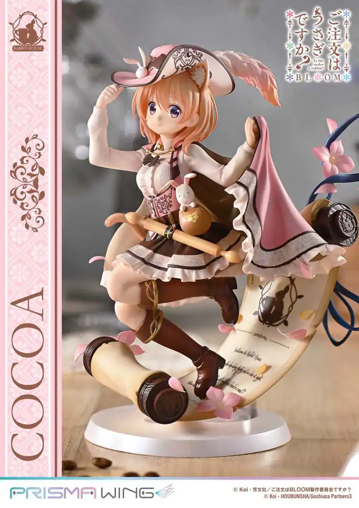 Is the Order a Rabbit? Bloom Prisma Wing PVC Socha 1/7 Cocoa 21 cm fotografii produktu
