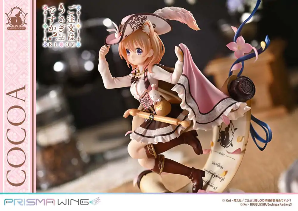 Is the Order a Rabbit? Bloom Prisma Wing PVC Socha 1/7 Cocoa 21 cm fotografii produktu