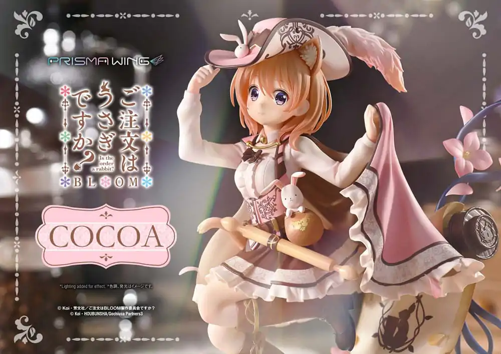 Is the Order a Rabbit? Bloom Prisma Wing PVC Socha 1/7 Cocoa 21 cm fotografii produktu