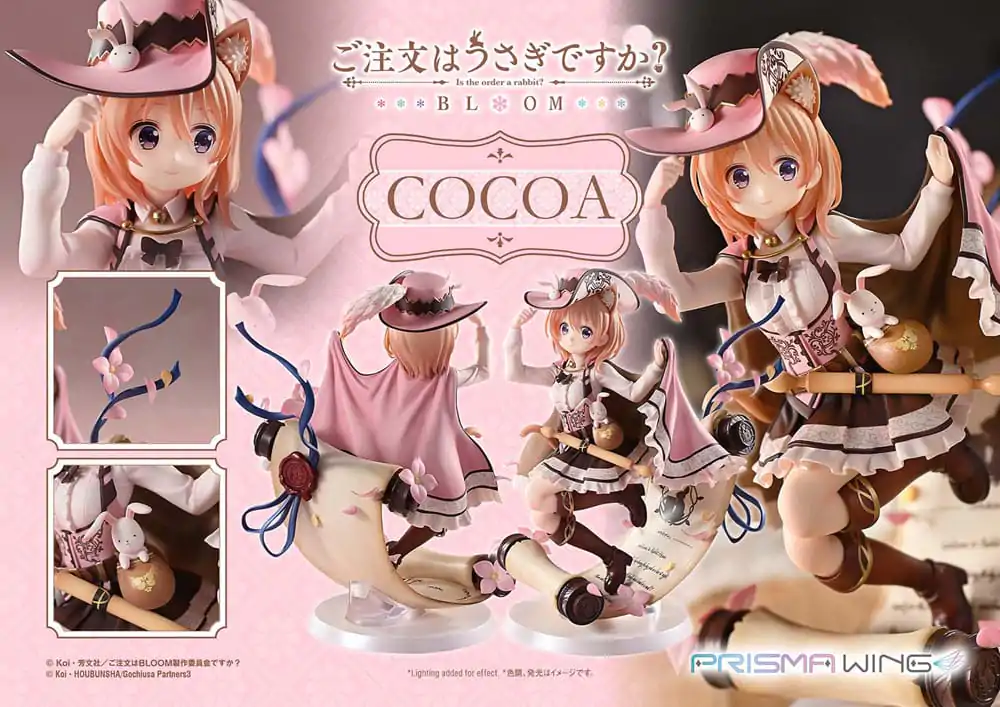 Is the Order a Rabbit? Bloom Prisma Wing PVC Socha 1/7 Cocoa 21 cm fotografii produktu
