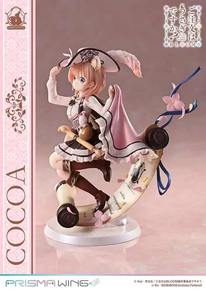 Is the Order a Rabbit? Bloom Prisma Wing PVC Socha 1/7 Cocoa 21 cm fotografii produktu